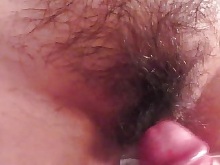 HAIRY PUSSY CUMSHOT-96 by Hairlover