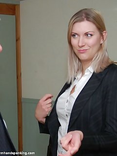 Firm Hand Spanking Picture