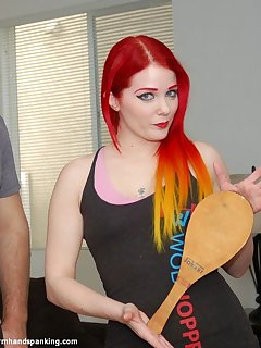 Firm Hand Spanking Picture