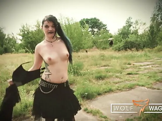 Punk girl Doreen pounded a big GERMAN DICK!