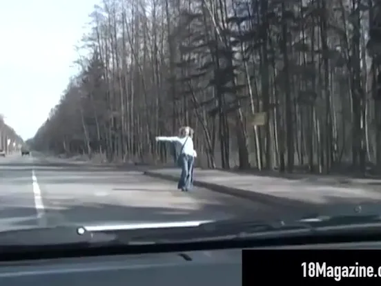 Beautiful Russian girl with curly hair, Olga Shkabarnya, enjoys rough sex.