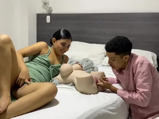 Close up and personal: Aunty Big Pussy's special sex adventure with a Tantaly sex doll