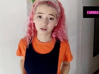 The babysitter sucks my cock and i cum in her mouth POV