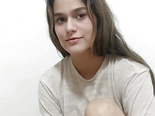 I receive a delicious pussy blowjob from my stepbrother and he fucks me until he cums in me