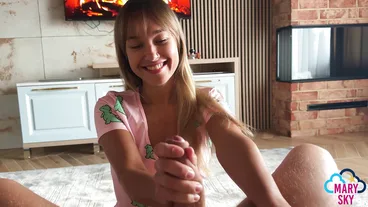 Sleeping stepsister craves cum in this POV homemade video