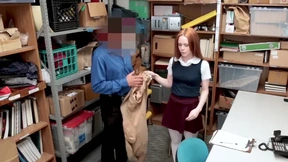 Ella Hughes, young, sexy, fiery redhead, caught thief, took control.