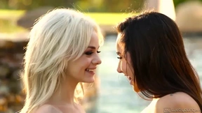 Two girls, exploring a new game, discover surprising, thrilling intimacy.