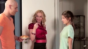 Stunning beauties Gina Gerson and Kathia explore intense passion.